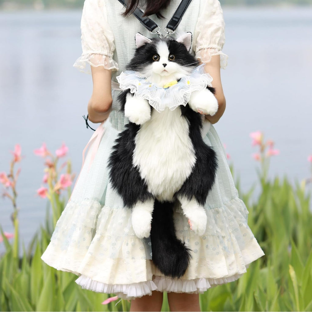 Tuxedo Cat Backpack – Cute Bag for Cat Fans Daily Companion