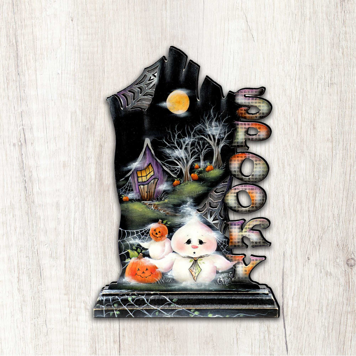 Not Too Spooky Halloween Door Decor by Jamie Mills-Price - Thanksgiving Halloween Decor - 8457408H