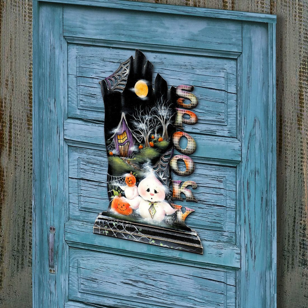 Not Too Spooky Halloween Door Decor by Jamie Mills-Price - Thanksgiving Halloween Decor - 8457408H