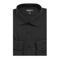 Mens Solid Dark Colored Dress Shirt - Many Colors