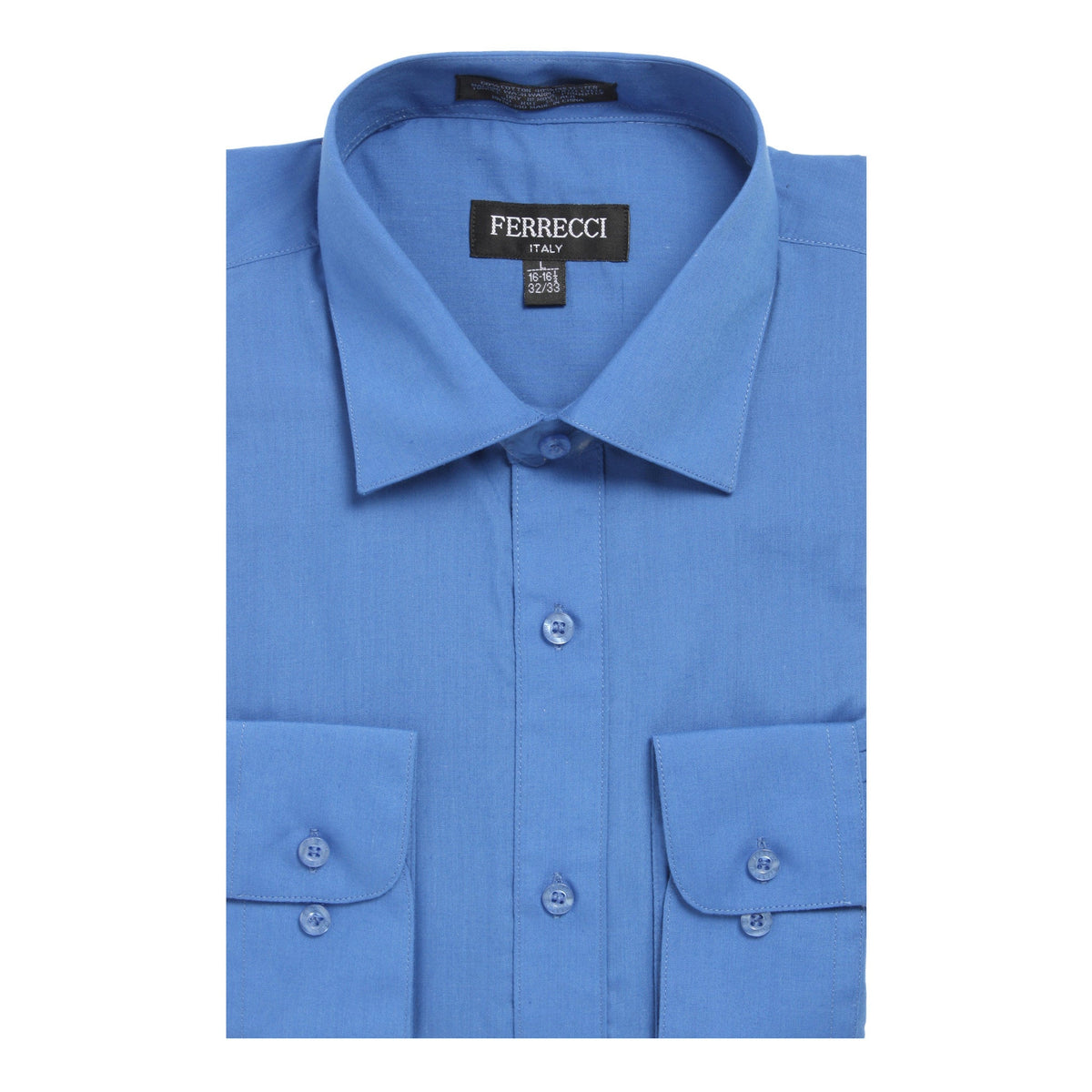 Mens Solid Bright Colored Dress Shirt - Many Colors