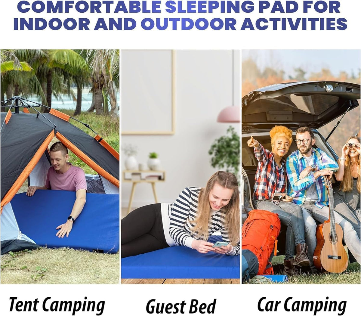 Matrix Air-Cell Memory Foam Camping Mattress