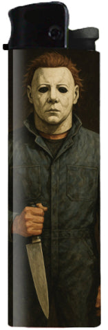 Michael Says Happy Halloween Lighter