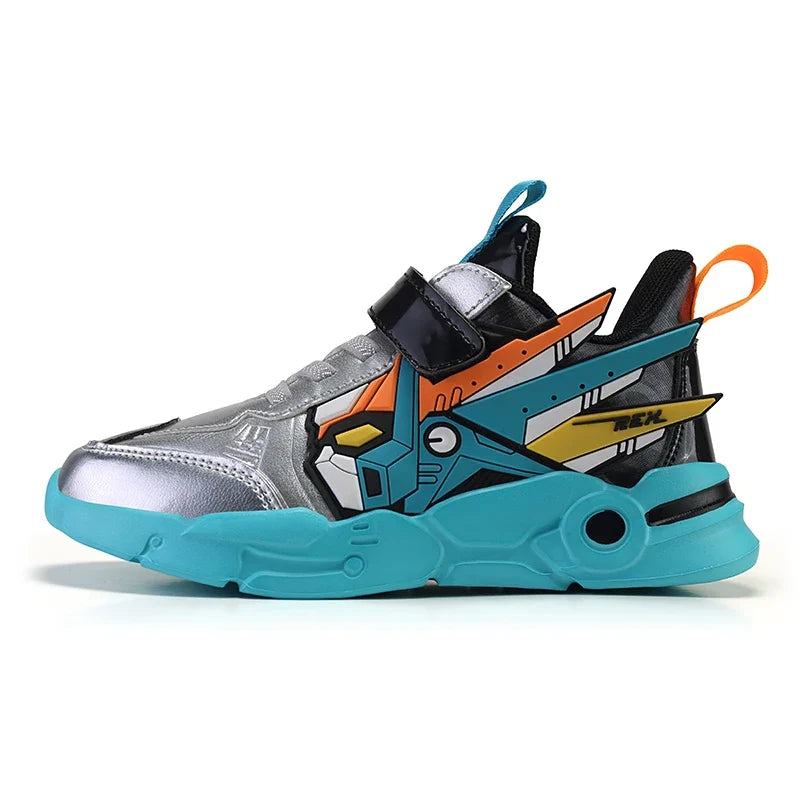 Kids Shoes Boys Sneakers PU Leather Children Sneakers 2024 New Fashion Casual Sports Tennis Shoes for Boy
