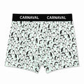 Carnaval Socks Penguin Pattern Men's Boxer Briefs Medium 1 Count