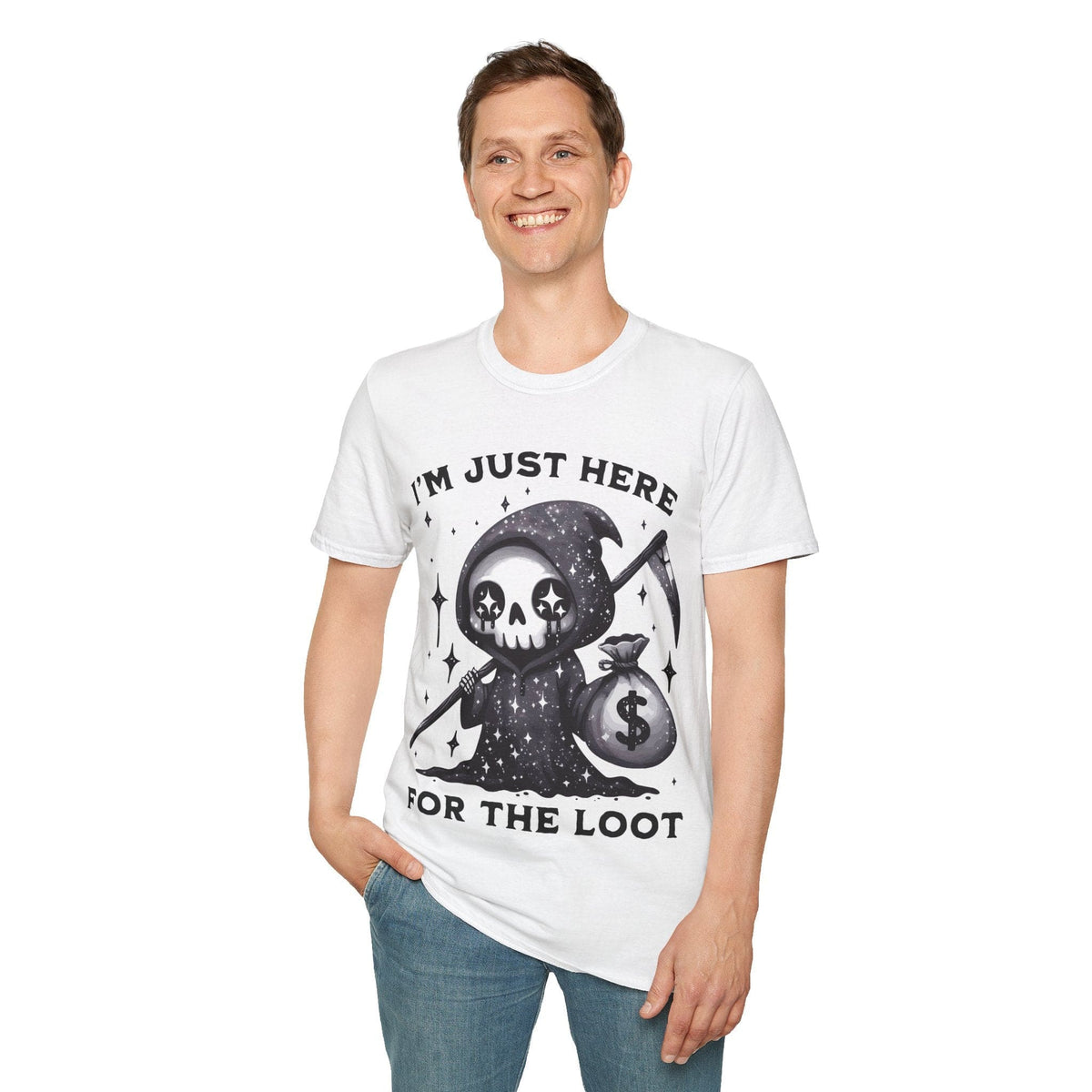 I’m Just Here for the Loot T-shirt