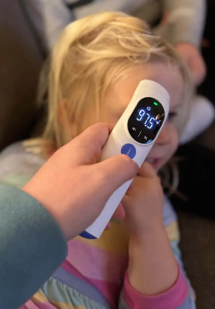 Med-Pat TH-1 Digital Infrared Thermometer – 4-in-1 Ear & Forehead | FDA Cleared