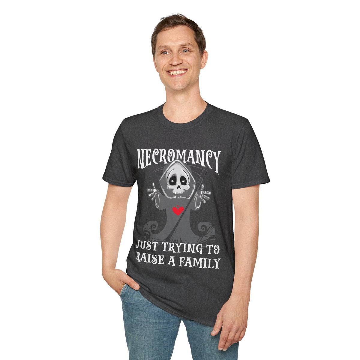 Necromancy Shirt - Trying To Raise A Family